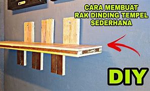 Cara Membuat Rak Baju Gantung Dari Kayu Bekas